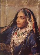 George Richmond Maharani Chund Kowr alias Rani Jindan oil painting picture wholesale